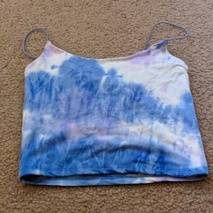 Tie-dye crop top. Size m.